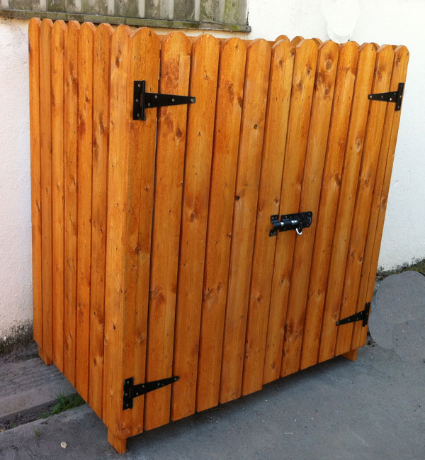 Double Wheelie Bin Hide